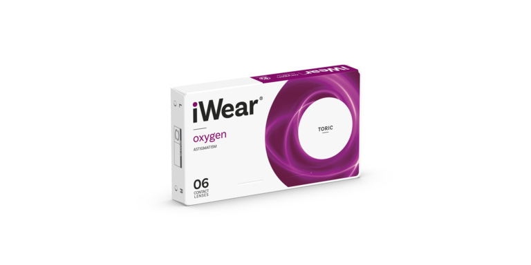 IWEAR Oxygen Astigmatism 6 Pack Contact Lenses
