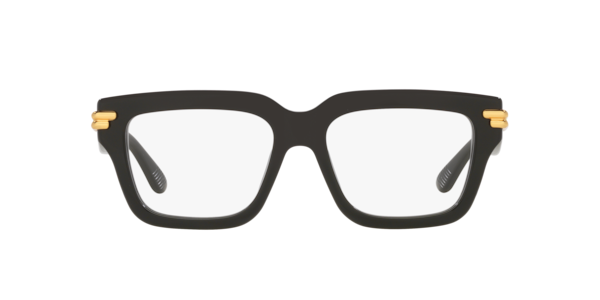 Bottega Veneta BV1324O 001 Men's Glasses Black Size 53 - Free Lenses - Blue Light Block Available