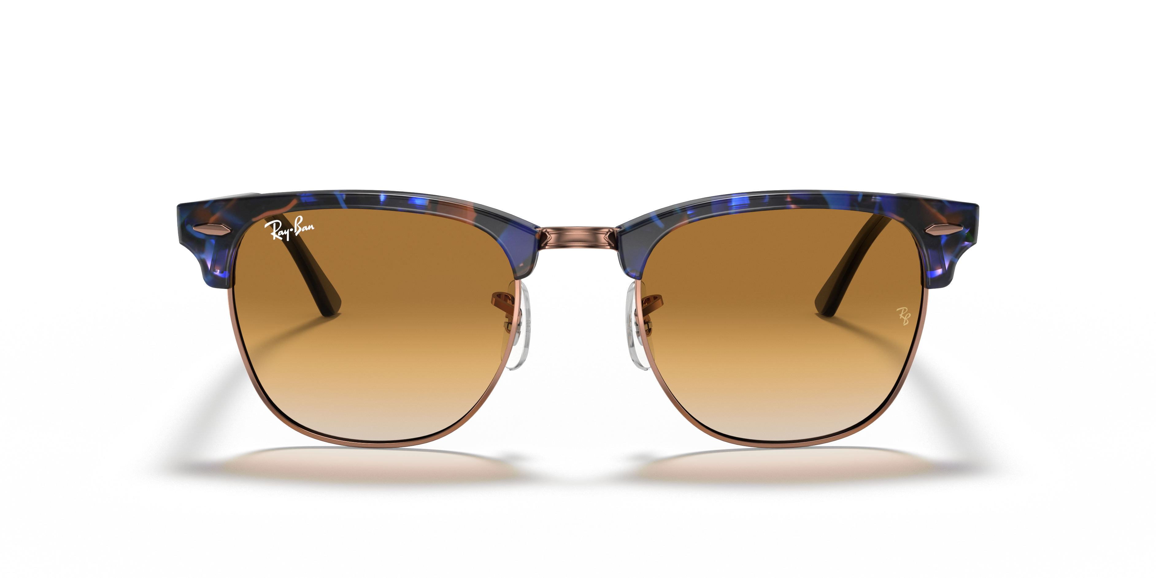 RB3016 Clubmaster Fleck