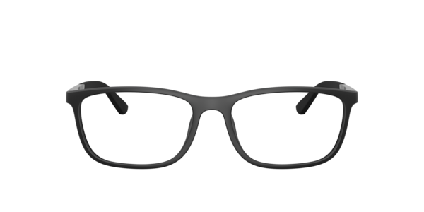 Emporio Armani Men's Pillow Eyeglasses, EA3280U - Matte Black