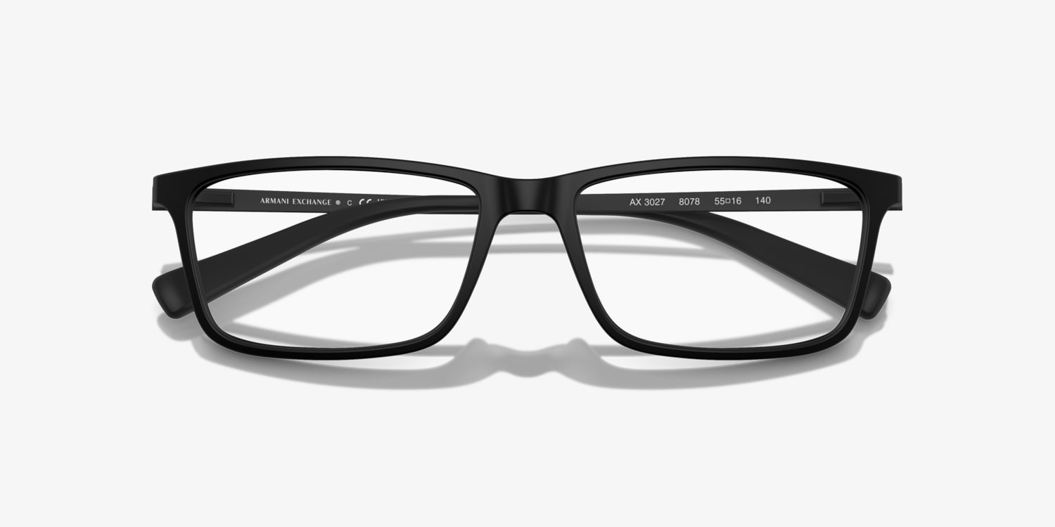 Armani Exchange AX3027 Eyeglasses | LensCrafters display picture 2