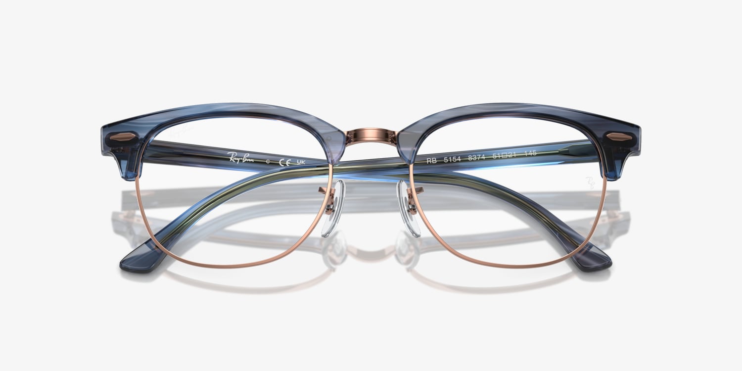 Ray-Ban RB5154 Clubmaster Optics Eyeglasses | LensCrafters Ray-Ban RB5154 Clubmaster Optics Eyeglasses | LensCrafters