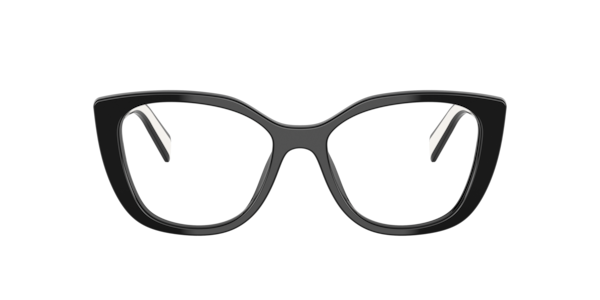 Prada PR B04V 16K1O1 Women’s Glasses Black Size 53 - Free Lenses - Blue Light Block Available