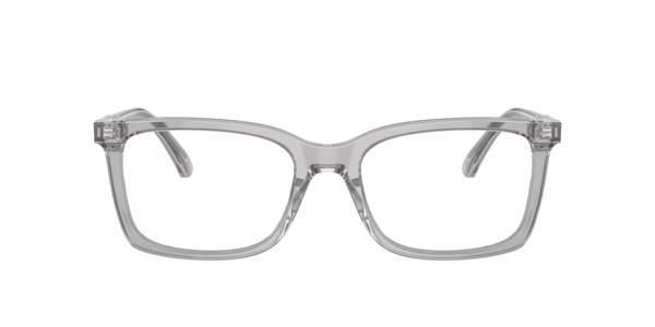 B by Brooks Brothers Men's Square Eyeglasses, BB205055-o - Gray, Crystal
