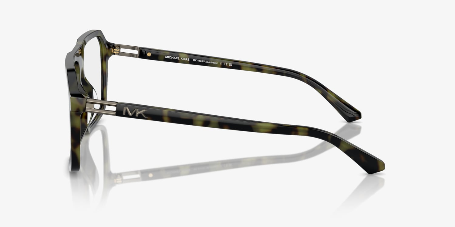 on coreT 限定色 frame メンズM Michael Kors MK4123U Montreux Eyeglasses | LensCrafters