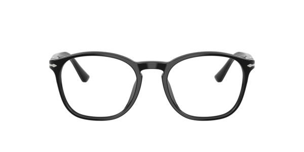 Persol PO3007VX 95 Men's Glasses Black Size 50 - Free Lenses - Blue Light Block Available