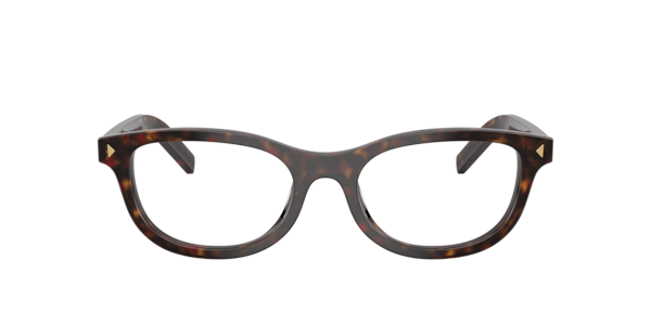 Prada Women's Oval Eyeglasses, Pr D01VU - Root Havana