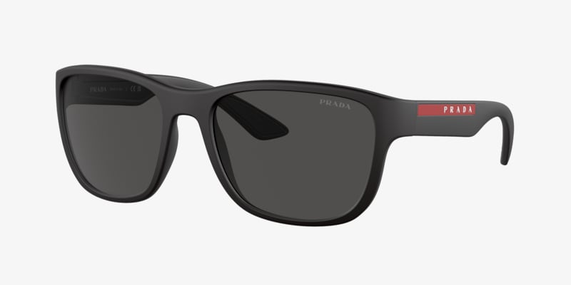 638 PRADA サングラス 度無 RAM9147AA Linea Rossa メンズ