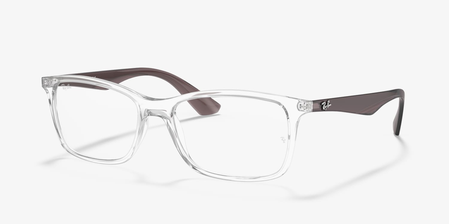 Ray-Ban Frames Ray-Ban RB7216 New Clubmaster Optics Eyeglasses | LensCrafters main image 3