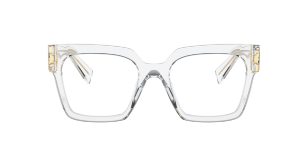 Miu Miu MU04UV 2AZ1O1 Women’s Glasses Clear Size 52 - Free Lenses - Blue Light Block Available
