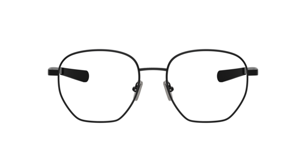 Moncler Unisex Oval Eyeglasses, ME1015 - Matte Black