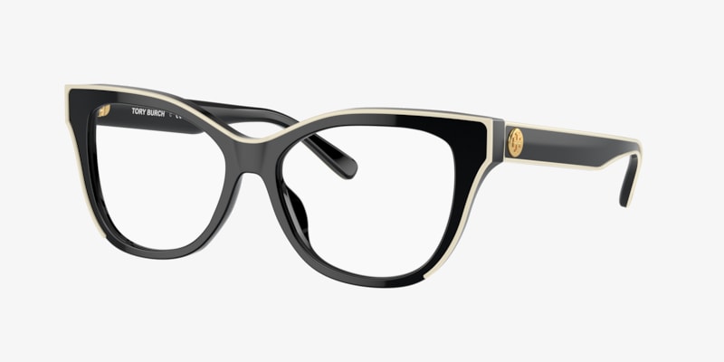 Tory Burch Prescription Glass, New. Pierced Oversized Cat-Eye Eyeglasses: Women main image 2