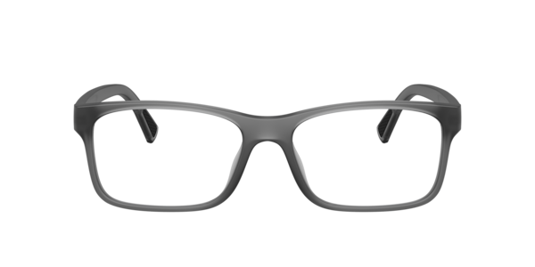 Polo Ralph Lauren Men's Rectangle Eyeglasses, PH2301U - Matte Transparent Gray