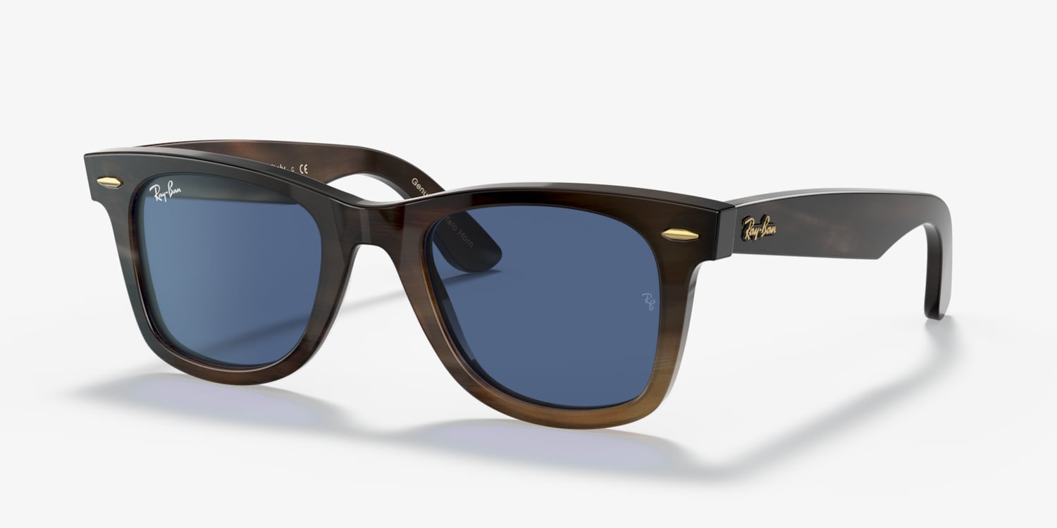 Ray-Ban RB2140CO Original Wayfarer Horn Sunglasses | LensCrafters