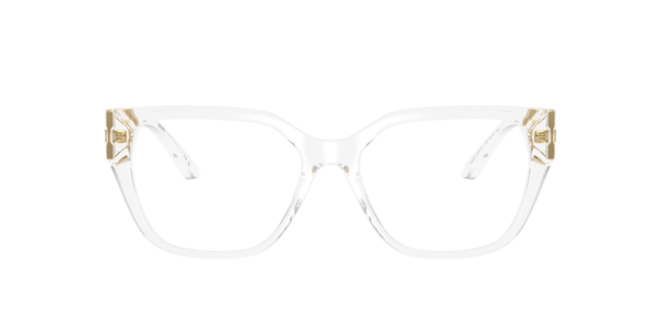 Versace Women's Square Eyeglasses, VE3387U - Transparent Crystal