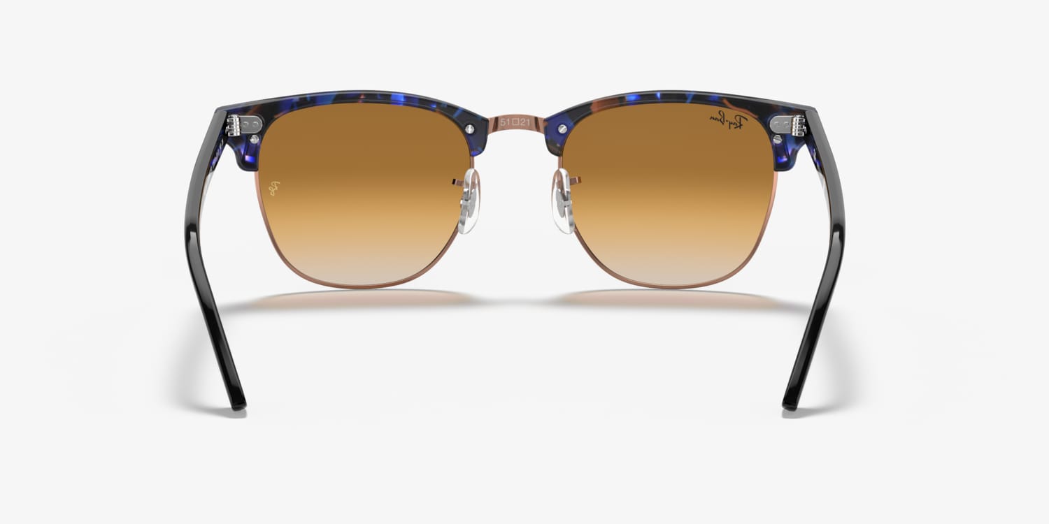 Ray-Ban CLUBMASTER RB3016F べっ甲柄 Ray-Ban RB3016 Clubmaster Fleck Sunglasses | LensCrafters
