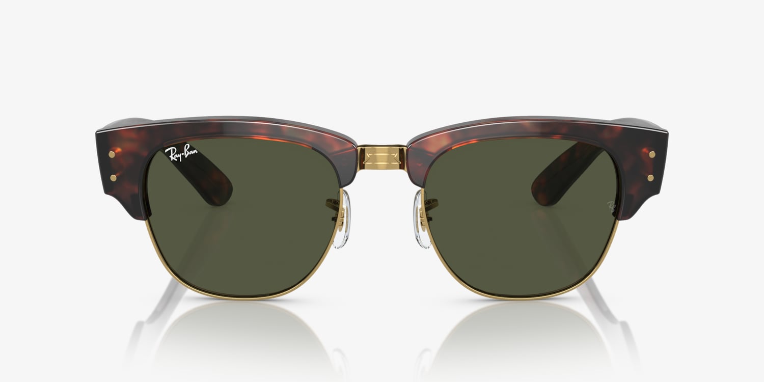 【美品】レイバン MEGA CLUBMASTER RB0316-S Ray-Ban RB0316S Mega Clubmaster Sunglasses | LensCrafters