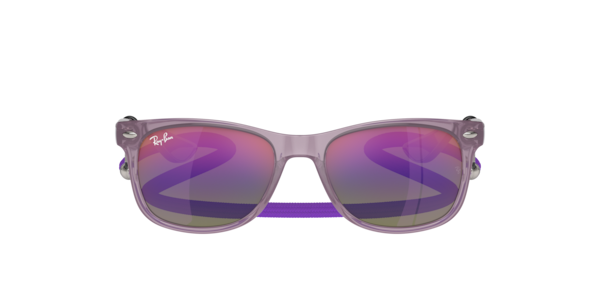 Ray-Ban Kids RJ9052S Junior New Wayfarer 7147B1 Kids' Sunglasses Purple Size 47