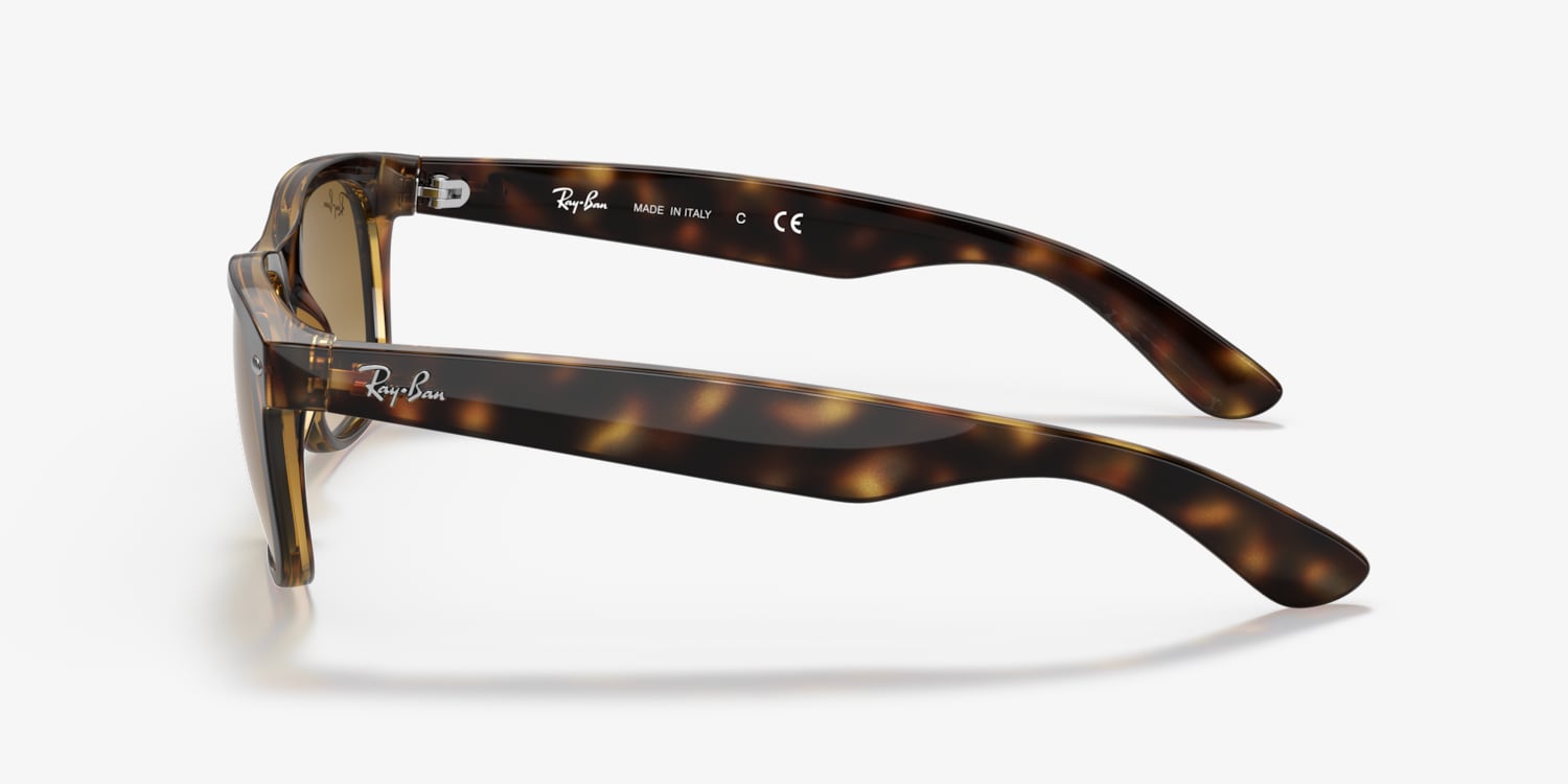 Ray-Ban (NEW WAYFARER RB2132-F べっ甲柄) Ray-Ban RB2132 New Wayfarer Classic Sunglasses | LensCrafters