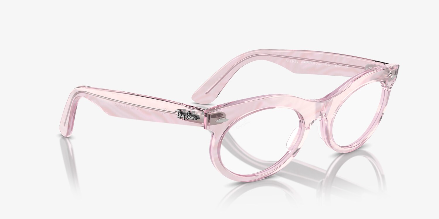 Ray-Ban RB2242V Wayfarer Oval Optics Change Eyeglasses  display picture 1
