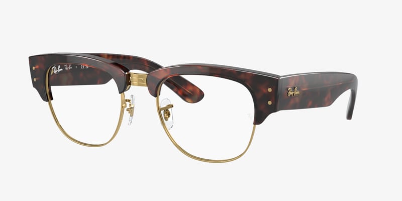 小物 Ray-Ban CLUBMASTER OPTICS Ray-Ban RB7316V Mega Clubmaster Optics Liteforce Eyeglasses