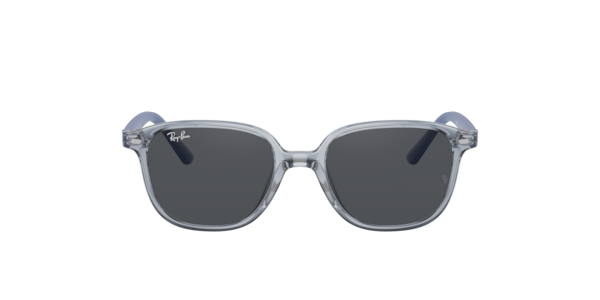 Ray-Ban Jr. Leonard RJ9093S Sunglasses for Kids - Transparent Blue/Dark Gray - 11-13 Years