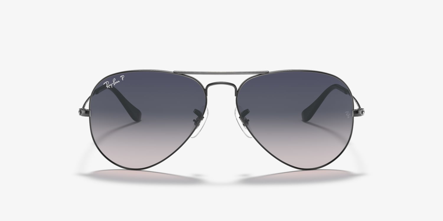 Ray-Ban RB3025 Aviator Gradient Sunglasses | LensCrafters
