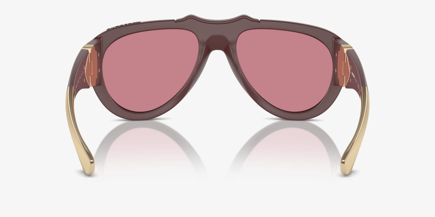 Burberry Blue Unisex Sunglasses, BE4433-U 4139/80, Aviator, Authentic Burberry BE4439 S (51 - 21) with Blue lenses and Blue frame  main image 4