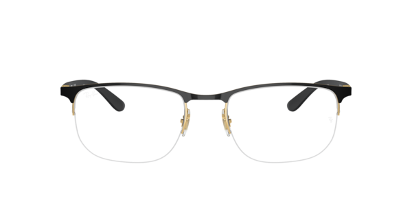 Ray-Ban Rb6513 Optics Eyeglasses Sand Grey Frame Clear Lenses Polarized 55-20