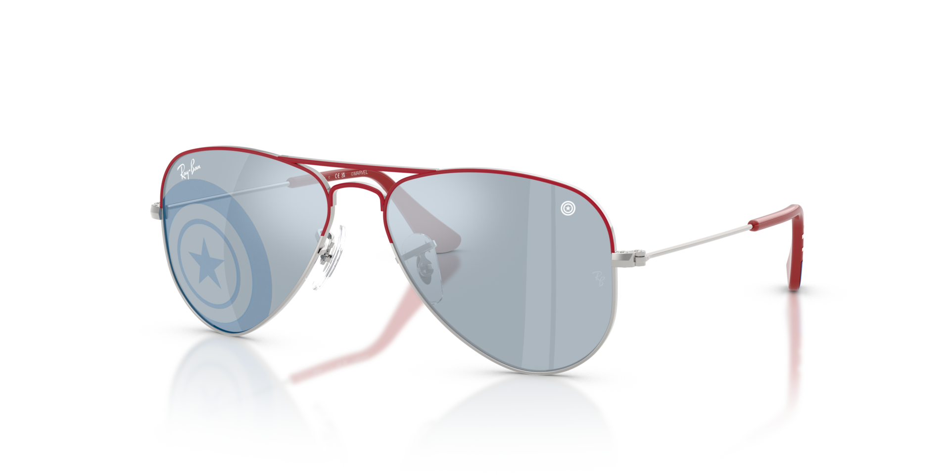 RB9506S Ray-Ban MARVEL© - Captain America Mini Aviator