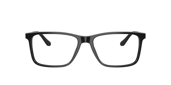Ralph Lauren Men's Rectangle Eyeglasses, RL6133 - Black