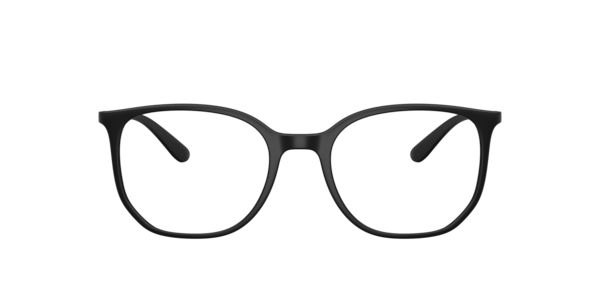 Ray-Ban Elliot Optics Liteforce Eyeglasses Sand Black Frame Clear Lenses Polarized 50-19