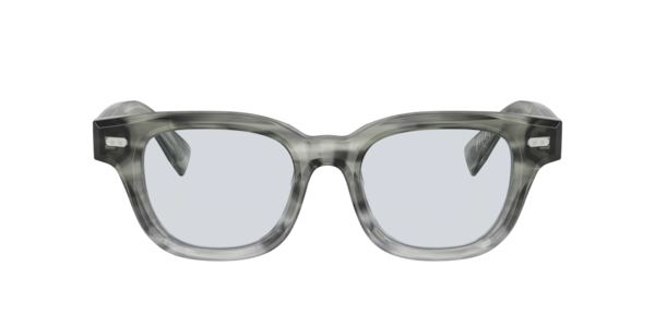 Brunello Cucinelli Unisex Miles Eyeglasses, BC3012 - Antracite Striato