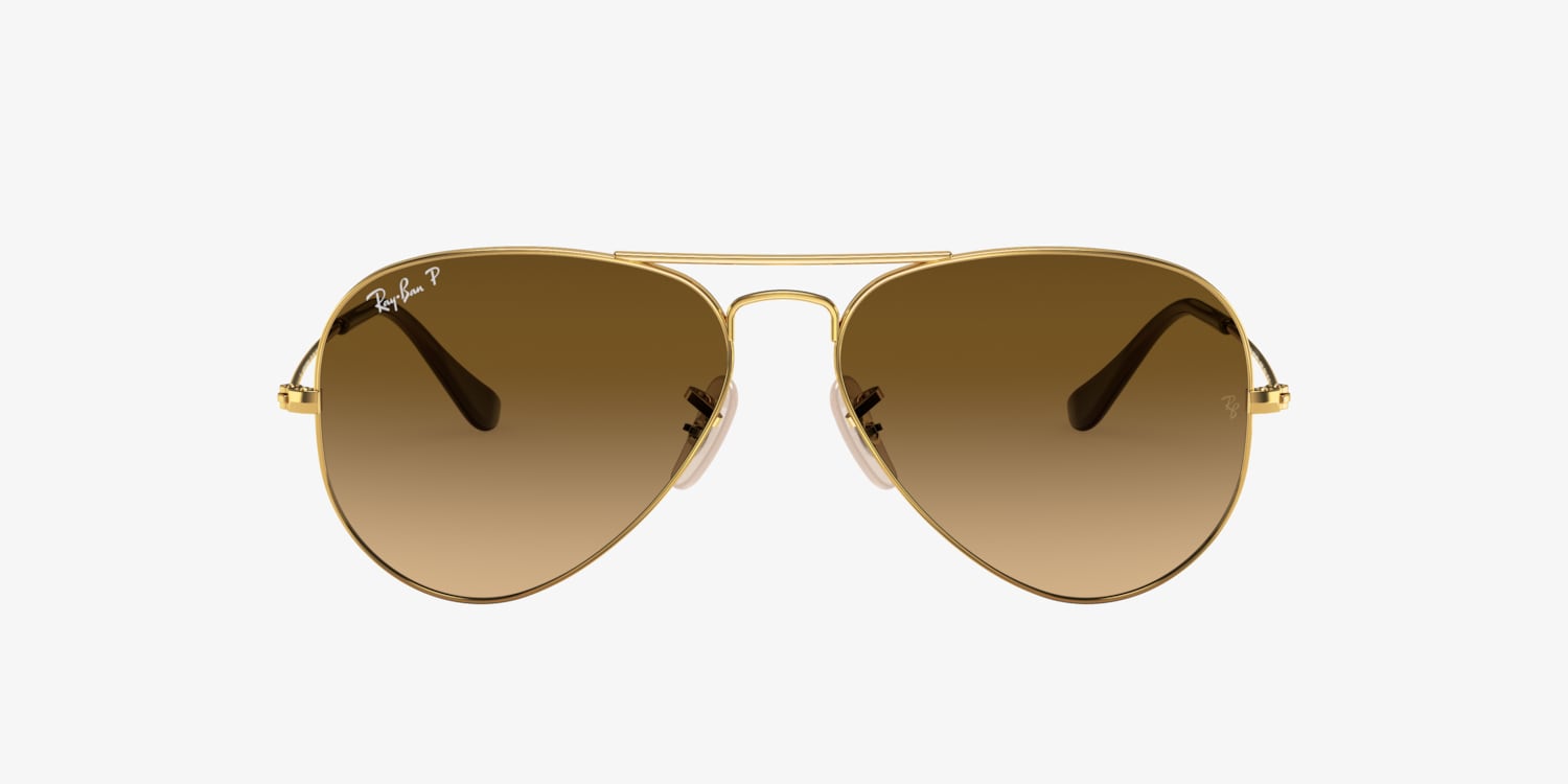 Ray-Ban RB3025 Aviator Gradient Sunglasses | LensCrafters