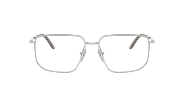 Prada Women's Square Eyeglasses, Pr C52V - Silver