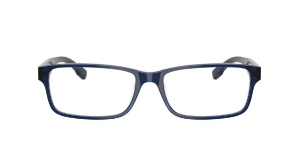 B by Brooks Brothers Men's Eyeglasses, BB2086U - Blue