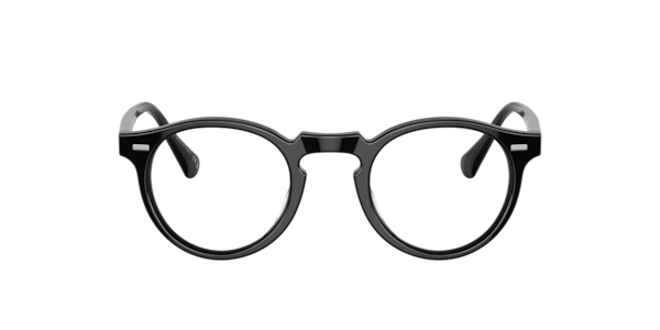 Oliver Peoples Unisex Gregory Peck Eyeglasses, OV5186 - Black