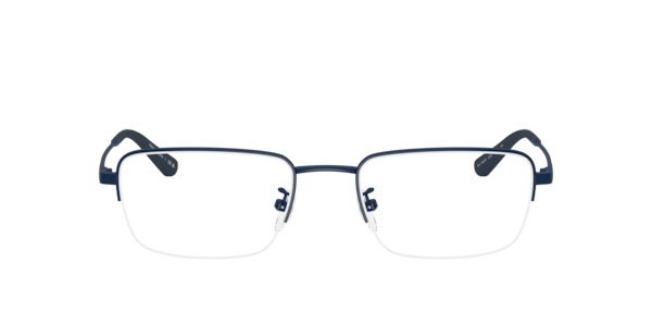 Emporio Armani EA1193TD Asian Fit 3018 Men's Glasses Blue Size 54 - Free Lenses - Blue Light Block Available