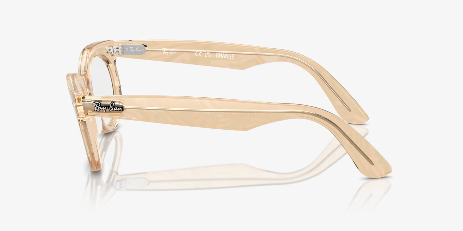 Ray-Ban RB2242V Wayfarer Oval Optics Change Eyeglasses | LensCrafters