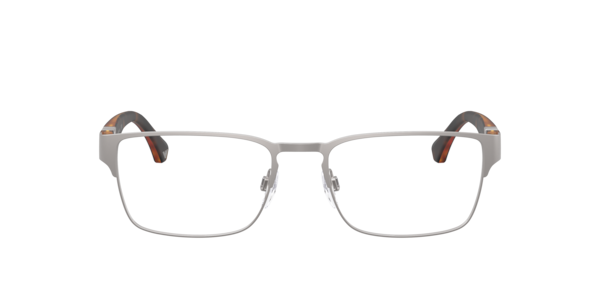 Emporio Armani EA1027 3003 Men's Glasses Grey Size 55 - Free Lenses - Blue Light Block Available