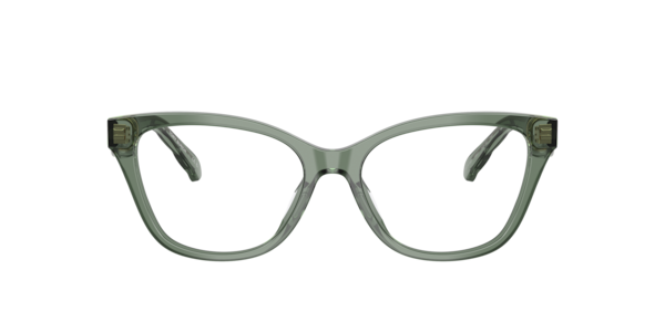 Tory Burch Women's Cat Eye Eyeglasses, TY2170U - Transparent Sage