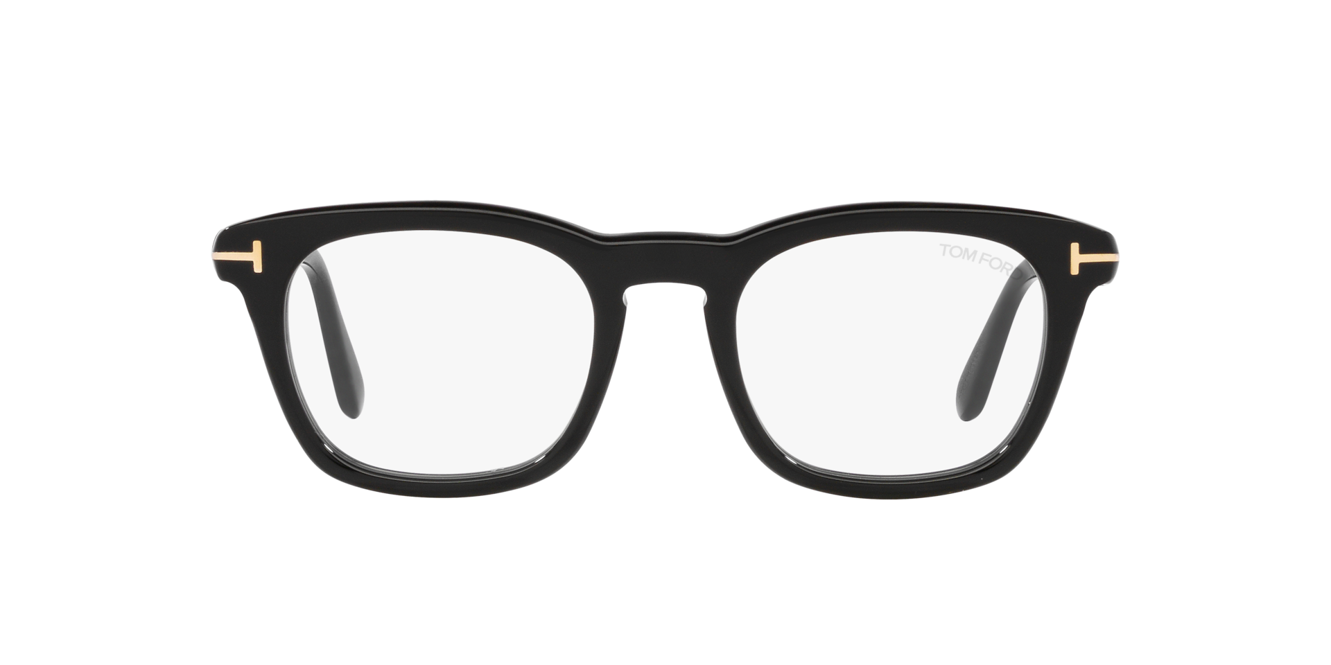 Tom Ford FT5870 Eyeglasses Havana Acetate/Metal Tom Ford FT5870B 052 Eyeglasses Dark Havana 50mm M... | Lens  main image 3