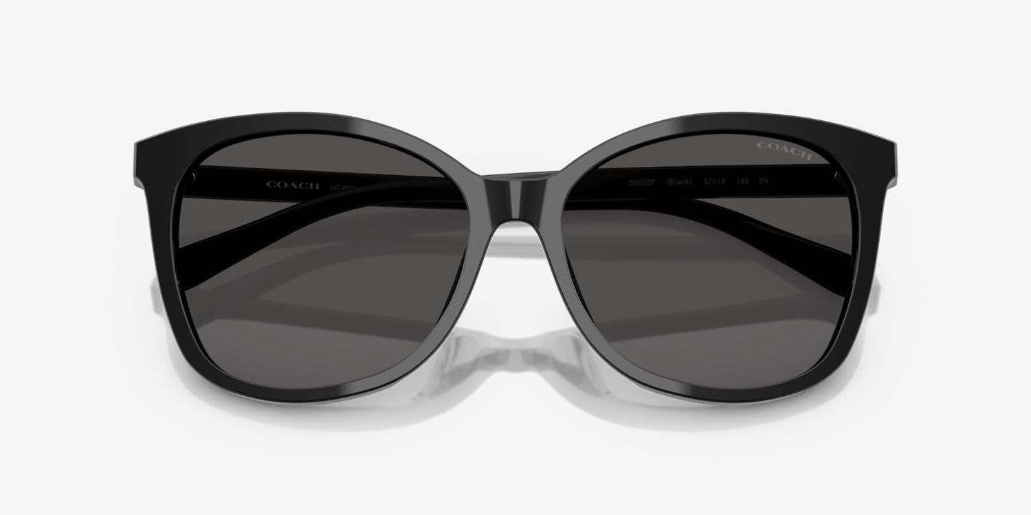 Coach AMERICAN BLACK 001 メガネ Coach HC8271U L1101 Sunglasses | LensCrafters