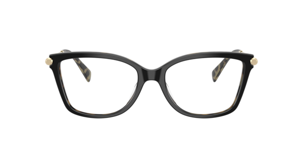 Michael Kors Women's Kingston Eyeglasses, MK4150U - Black, Amber Tortoise