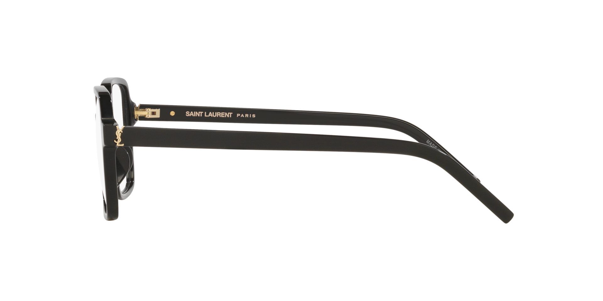 Saint Laurent SL219 001 Eyeglasses Black 51mm Cat Eye Frame The Saint Laurent SL 214 KATE THIN reimagines the iconic  main image 2