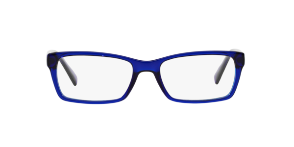 Armani Exchange AX3007 Men's Rectangle Eyeglasses - Dark Blue