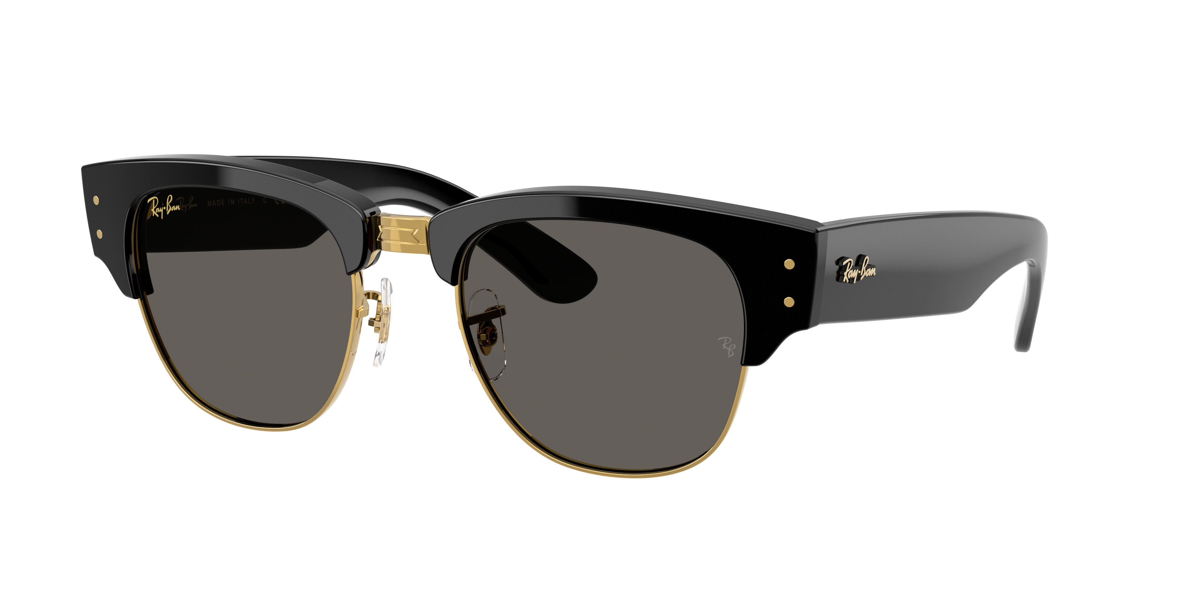 RB0316S Mega Clubmaster Blacked Out Collection