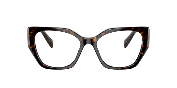 Prada Pr 18WV Women's Irregular Eyeglasses - Tortoise
