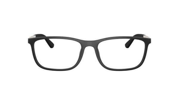 Emporio Armani Men's Pillow Eyeglasses, EA3280U - Matte Black