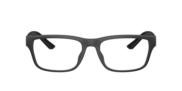 Emporio Armani Men's Pillow Eyeglasses, EA3276U - Rubberized Matte Black
